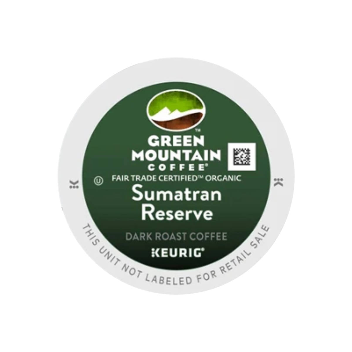 Green Mountain Sumatra Reserve Single-Origin K-Cup? Recyclable Pods (Case of 96)