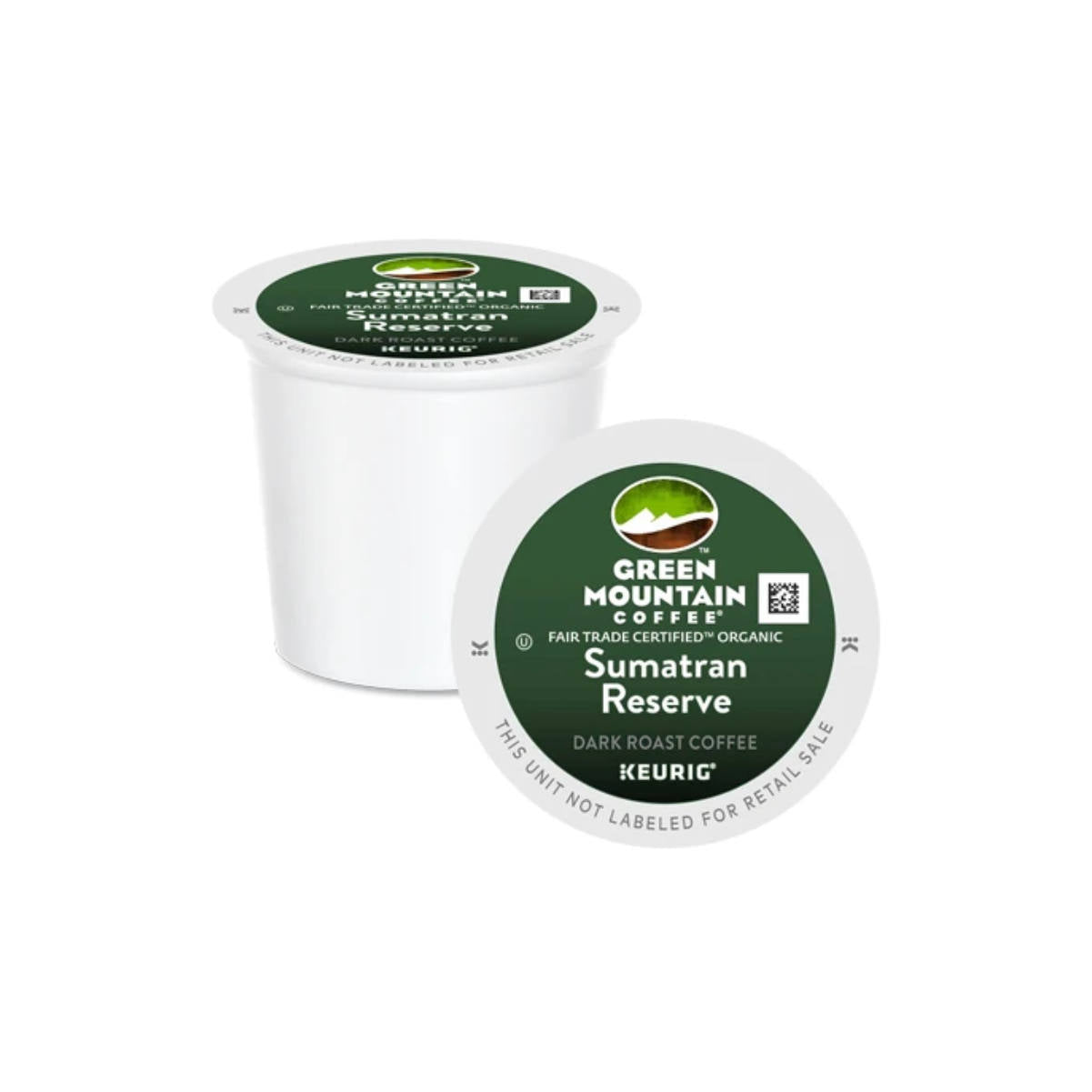 Green Mountain Sumatra Reserve Single-Origin K-Cup? Recyclable Pods (Case of 96)