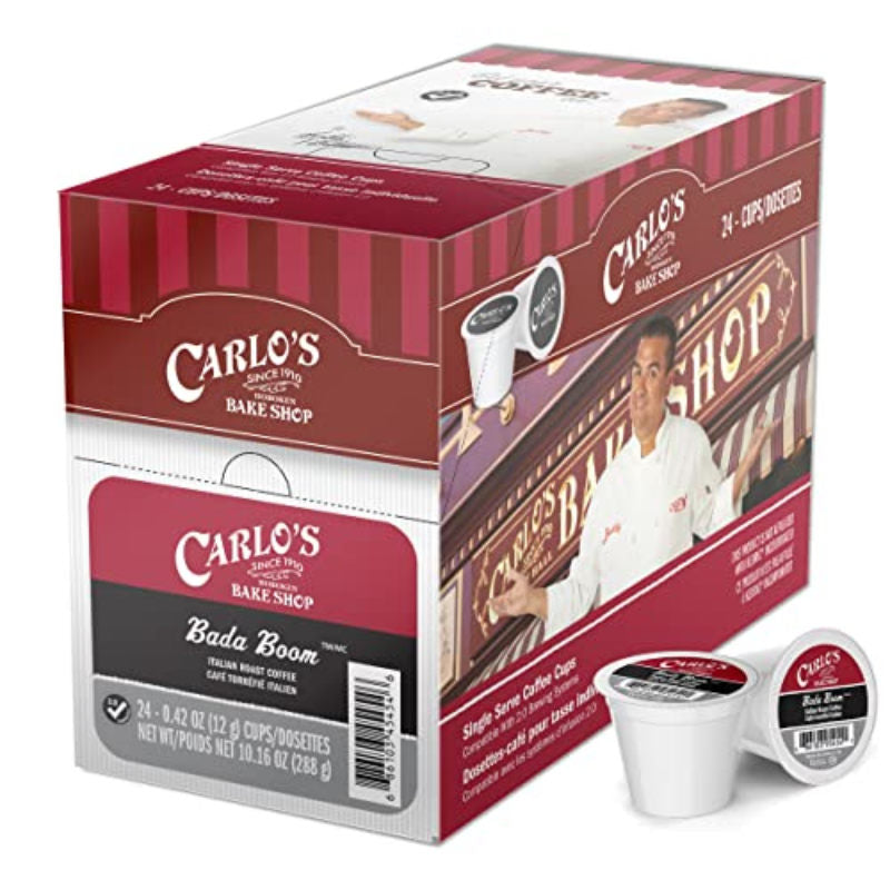 Cake Boss XBold Bada Boom Italian Roast Single-Serve Coffee Pods (Case of 96)