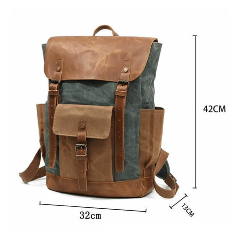 waterproof canvas backpack