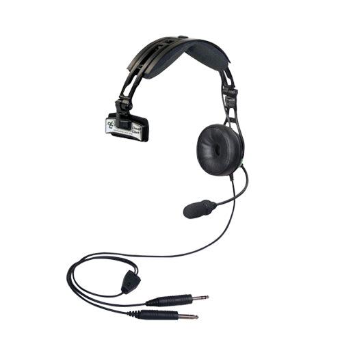 DC PRO-2 HEADSET/Single ear, dual plug, passive