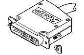 CABLE CLAMP/Size 5, 2 entry, thermoplastic material, 50 postion. ROHS compliant.