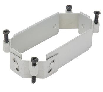 CLAMP/Arinc, size: 3 x 1.5, depth: 1, aluminum, anodized finish. Boeing certified.