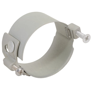 CLAMP/Round, open size: 1.540 closed size: 1.460 depth: 1, aluminum, anodized finish, panel mount.