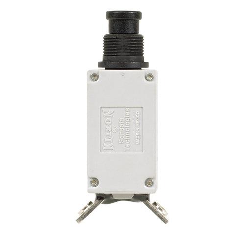 1.5 AMP KLIXON BREAKER/Includes: Nut-washer key plate and screws for terminals.