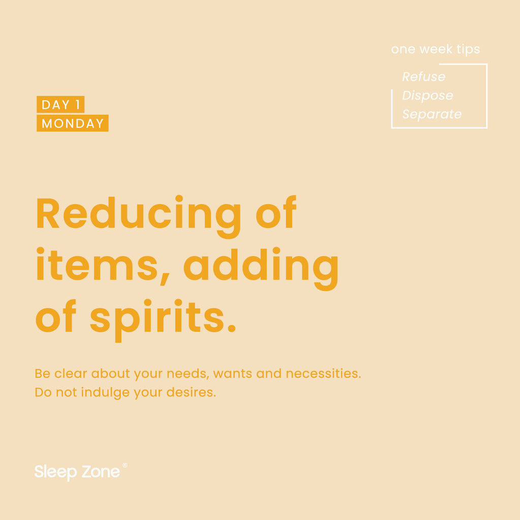 Sleep Zone Bedding Life Hacks 27 Tips for a Danshari Life Monday Plan Reducing Things