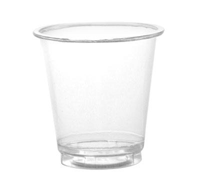 BarConic? 3 ounce Clear Plastic Cup
