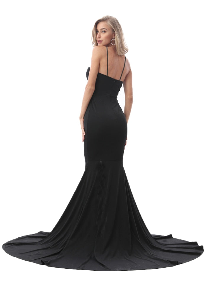 Long Maxi Dress with Side Slit