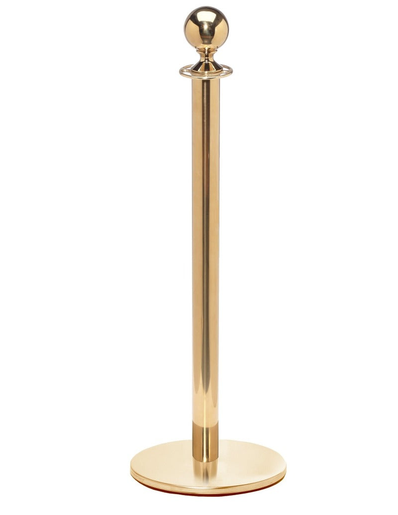 Crowd Control Barrier Stanchions Elegance Ball Top Profile Base