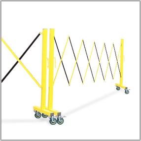 Crowd Control Barrier Stanchions FlexPro 110 Steel Barricade