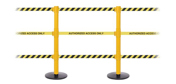 Barriers Stanchions SafetyPro Triple