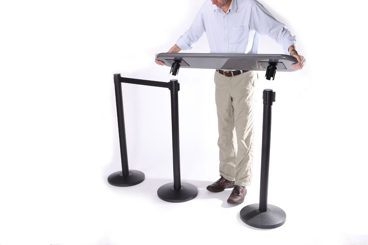 Writing Table For Barriers Stanchions