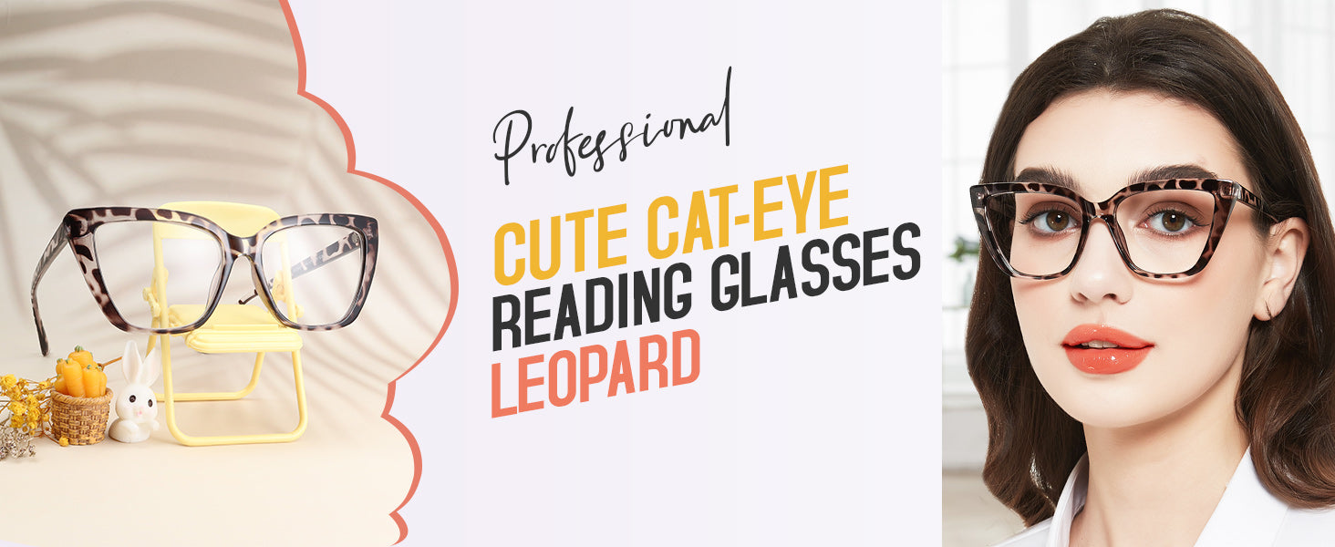 MARE AZZURO Oversized Reading Glasses Women Large Cat Eye Readers
