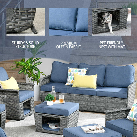 OVIOS PATIO CONVERSATION SET