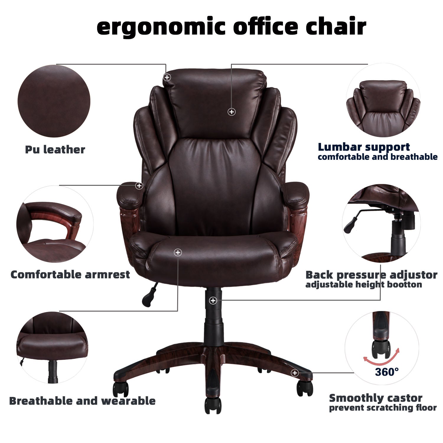 Ovios Executive Office Chair