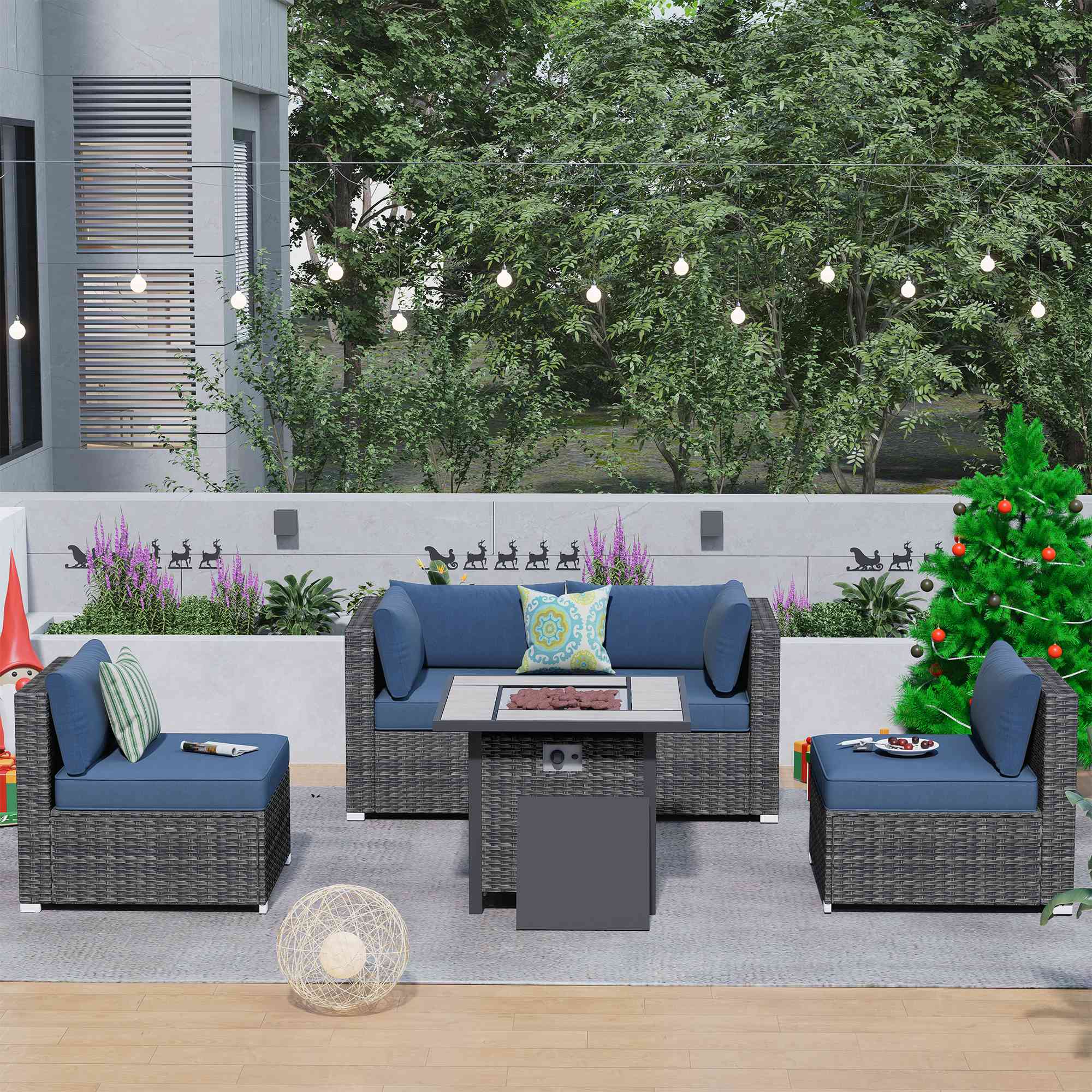 small outdoor sectional