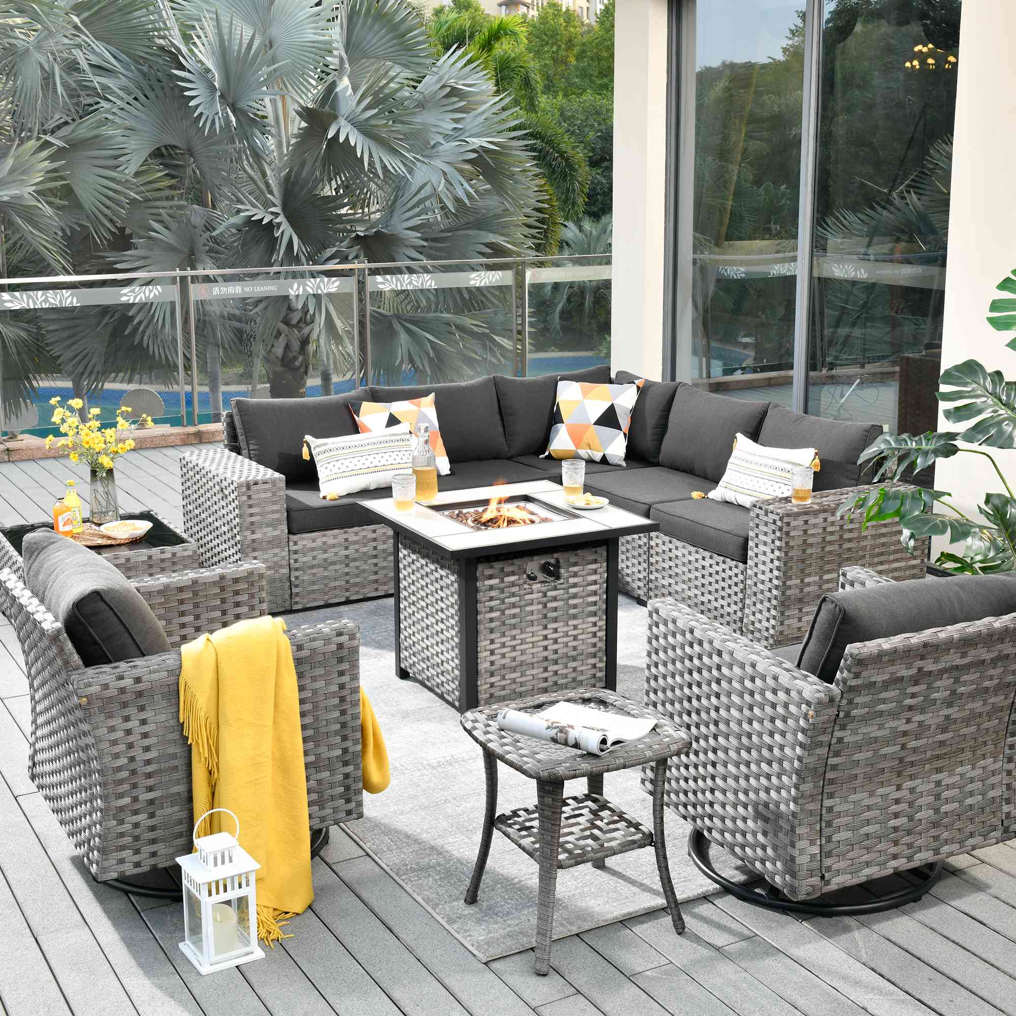 patio sectional sofas