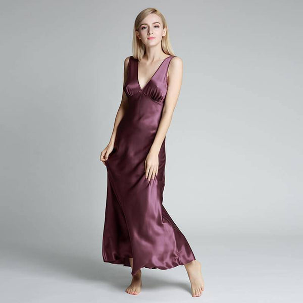 Women Silk Nightgown