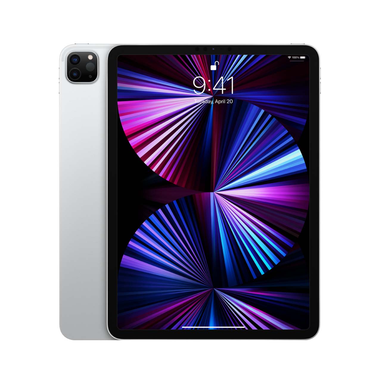 iPad Pro 11 inch 4th Generation 128GB Silver Wifi + Cellular MP563LL/A (A)