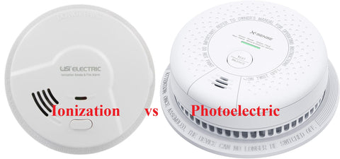 Ionization vs Photoelectric Smoke Detectors