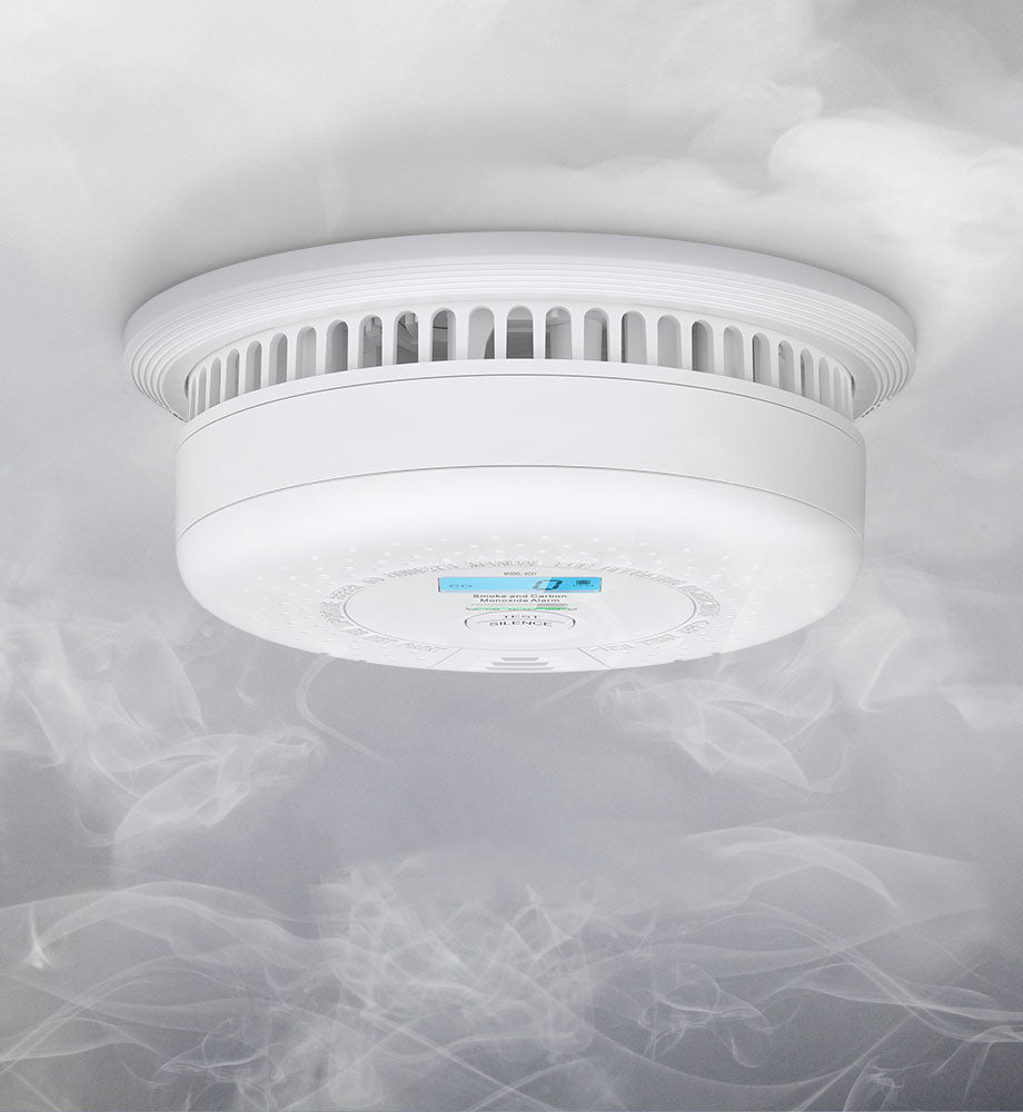 X Sense Sc01 Combination Smoke And Carbon Monoxide Detector With Lcd
