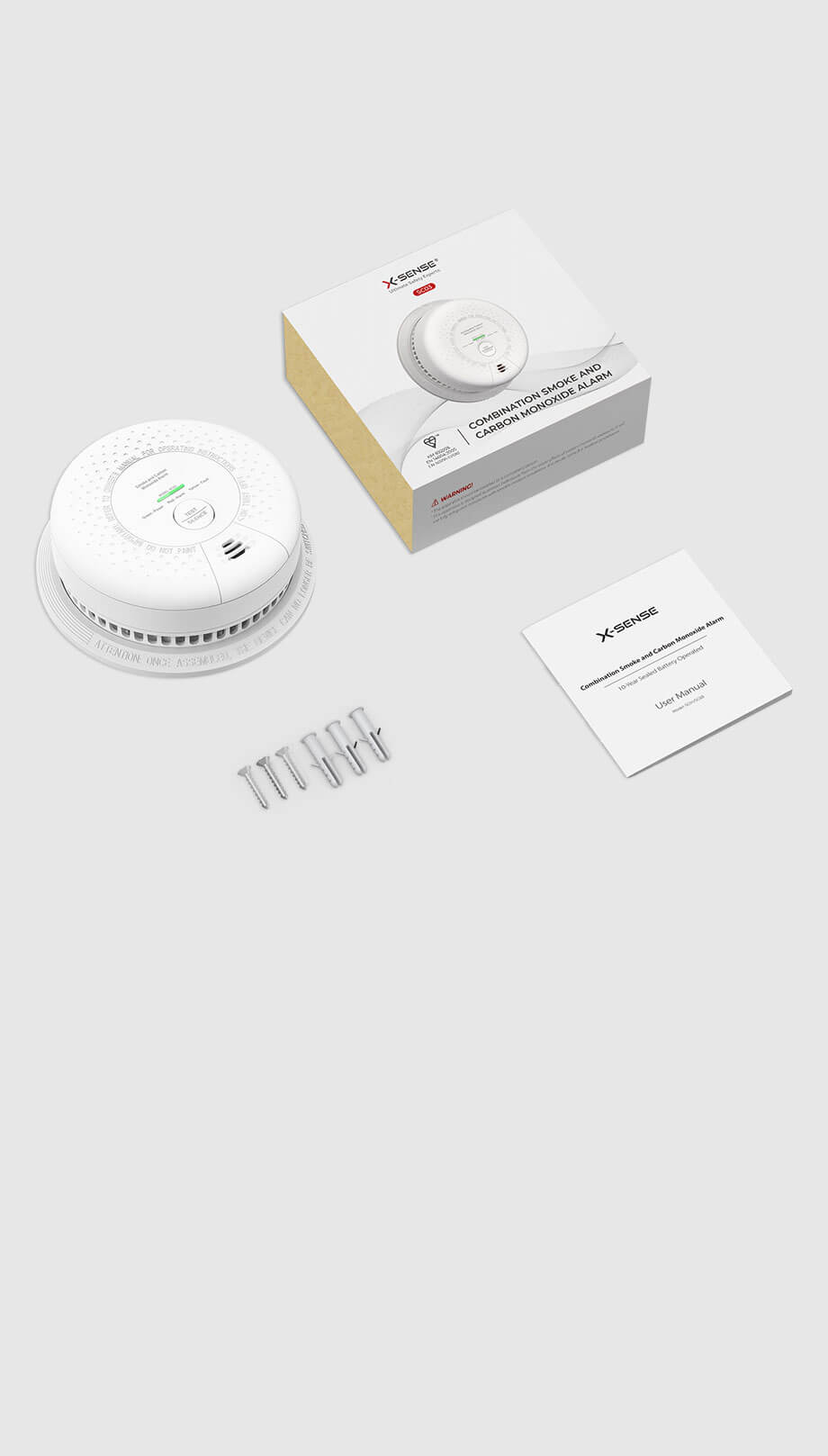 X Sense Sc03 Combination Smoke And Carbon Monoxide Detector