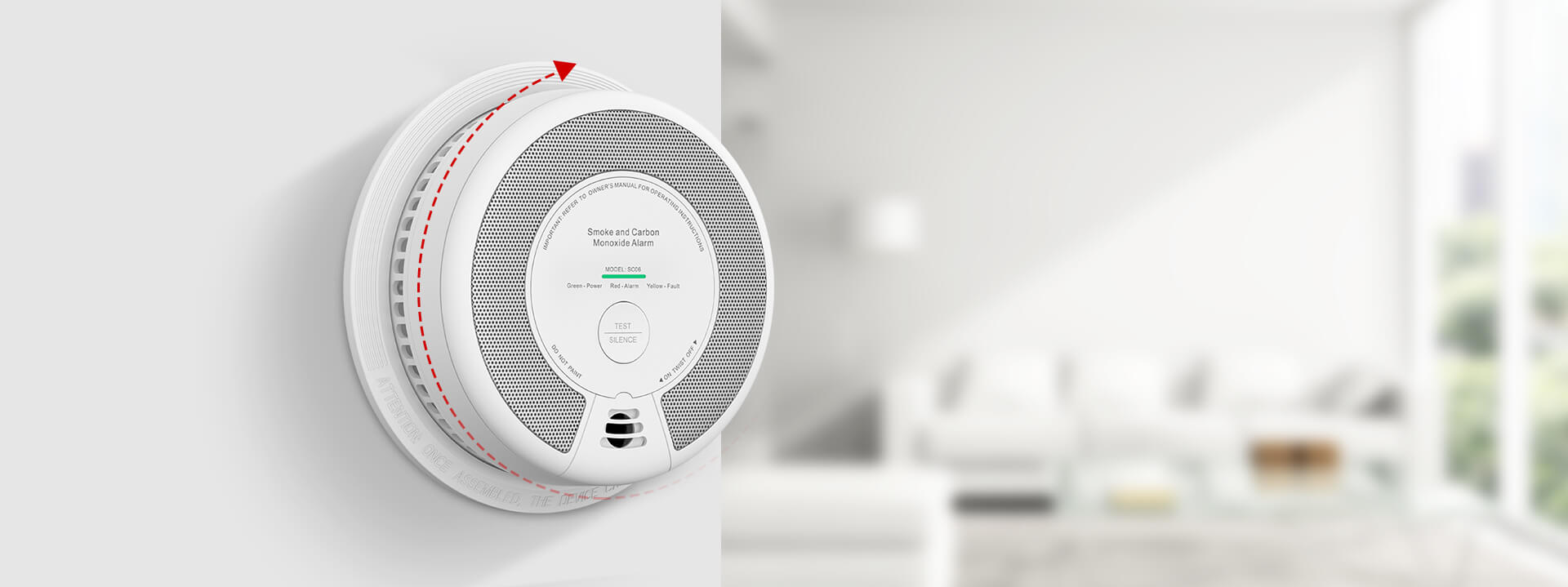 X Sense Sc06 Combination Smoke And Carbon Monoxide Detector