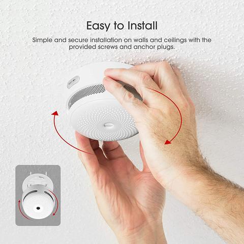 install X-Sense wireless smoke alarm