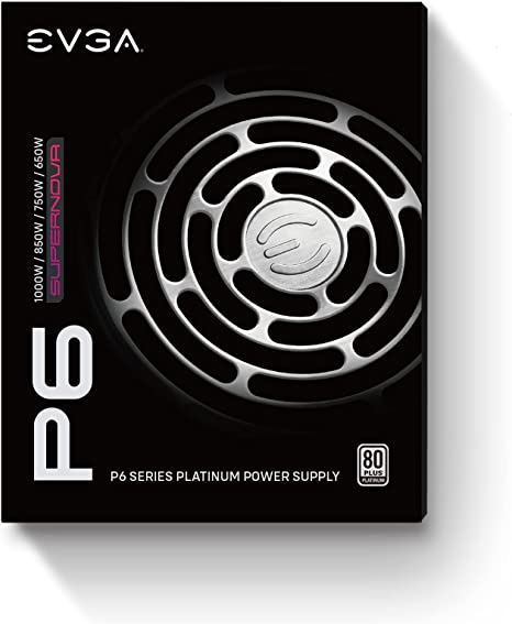 220-P6-0750-X1 EVGA 750W P6 Platinum Power Supply 843368069308