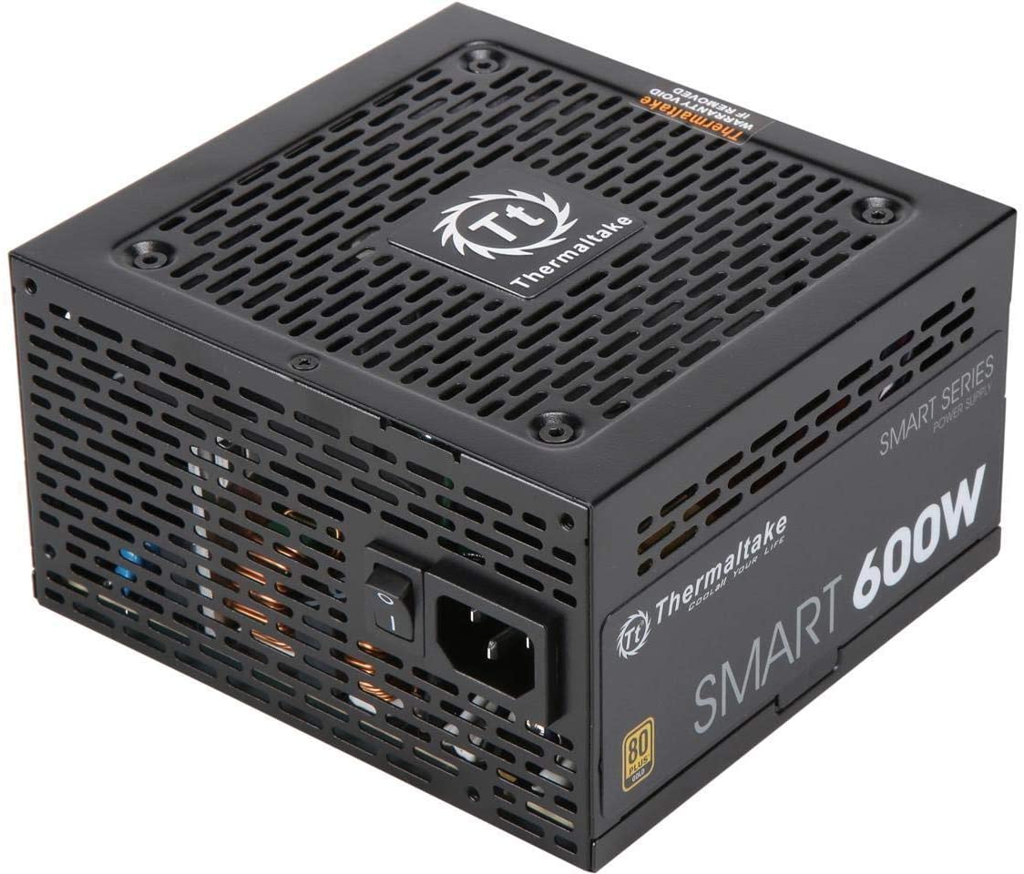 TTP-0600NNFAGU-1 Thermaltake Power Supply 600W 80+ Gold Bulk Pack 841163004937