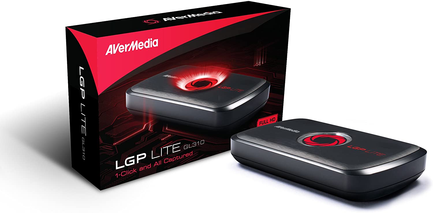 GL310 AVerMedia AVerCapture HD, Game Streaming/Capture, HD1080p, Ultra Low Latency, H.264 Hardware Encoding Game Recorder - USB Video Capture 795522964380