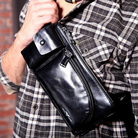 How to choose men's waist bag?