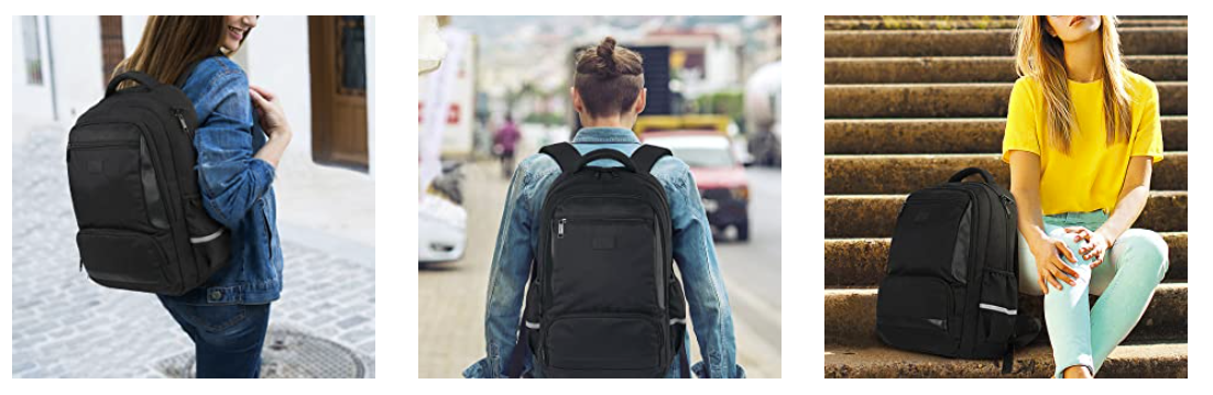Matein Tulia Lightweight Waterproof School Student Laptop Backpack