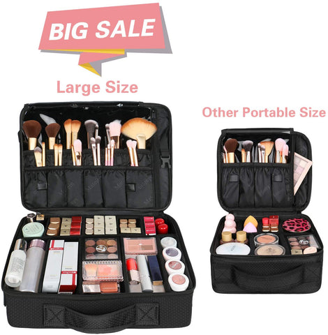 Matein Travel Professional Maquillaje Train Case Neceser