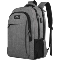 Matein Mlassic Travel Laptop Backpack with USB Charging Port Fits 15.6 inch Laptop