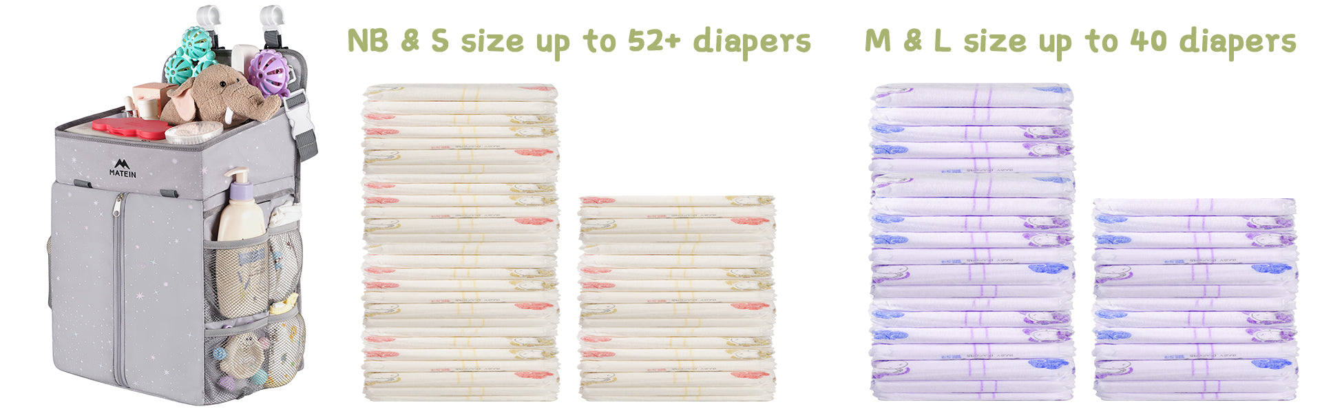 Matein Hanging Diaper Caddy