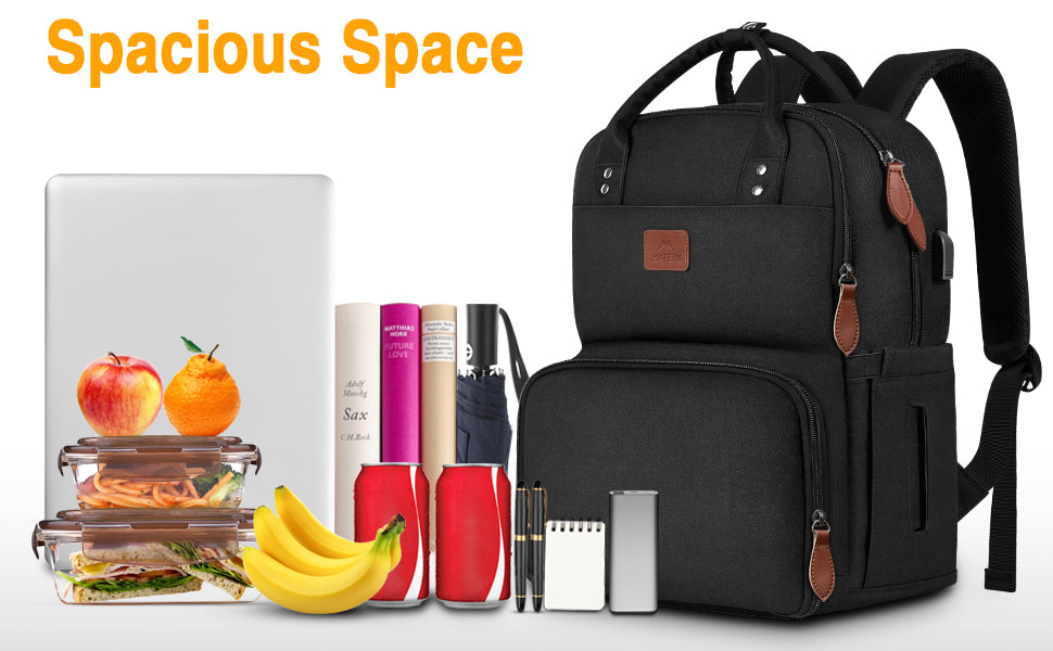 Matein Lunch Backpack for Women- lunch box backpack