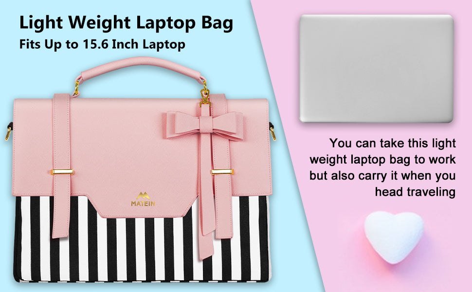Matein Laptop Messenger Bag for Women-cute messenger bags