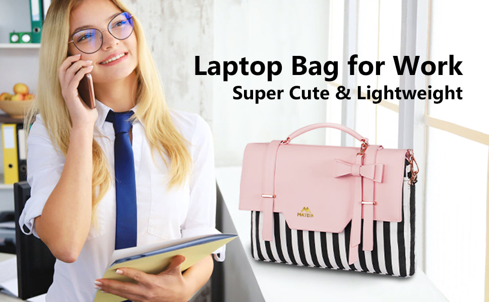 Matein Laptop Messenger Bag for Women-cute messenger bags