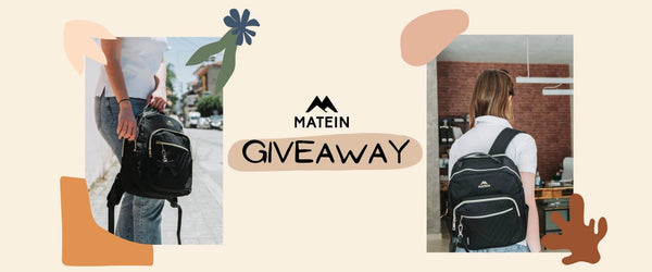 matein cute women backpack giveaway