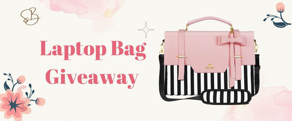 MATEIN Pink Laptop Bag Giveaway