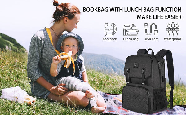 Rucksack Lunch Cooler | Lunch Rucksack für die Arbeit,matein