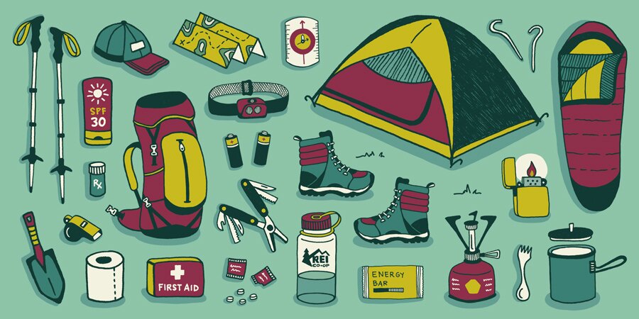 What to pack for backpacking？