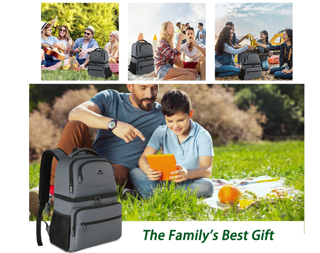 mochila almuerzo matein