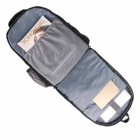 Compatible con puntos de control de la TSA, la convierte en la mejor mochila para portátiles de viaje