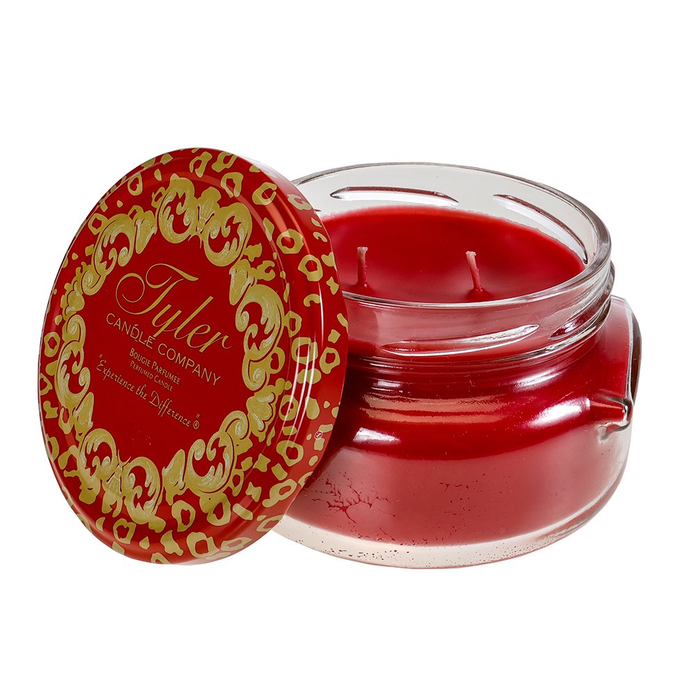 Tyler Candle Co Frosted Pomegranate 11oz Candle