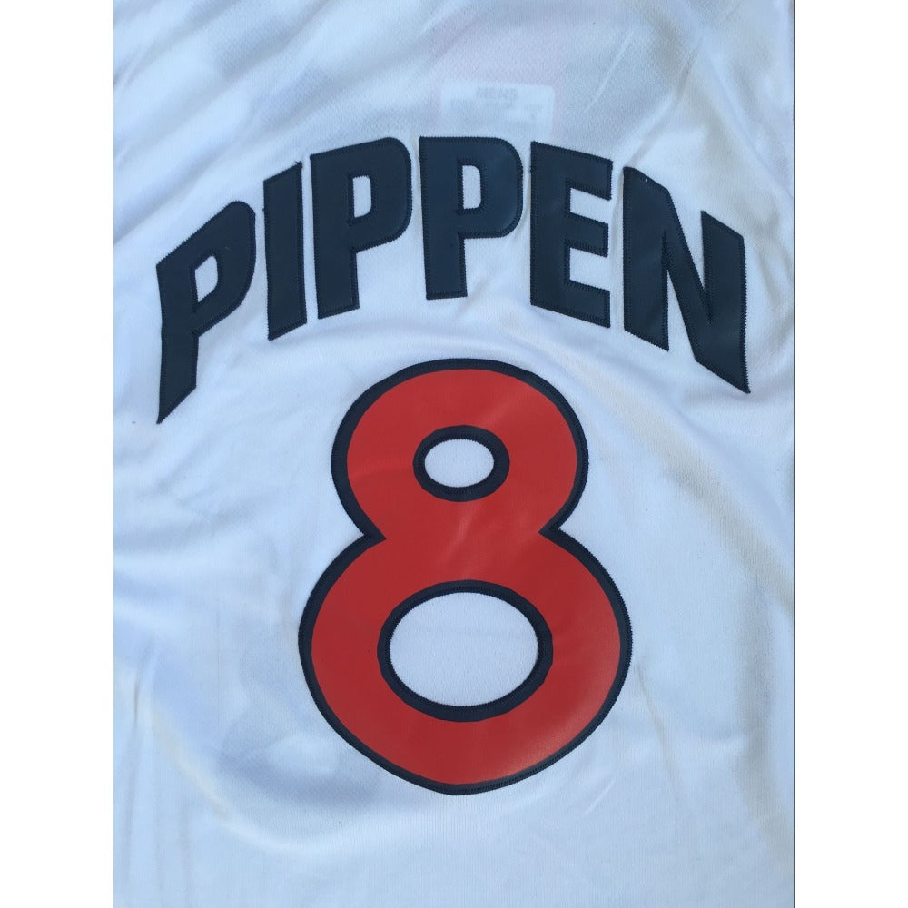 Scottie Pippen #8 USA Dream Team Basketball Jersey White Color