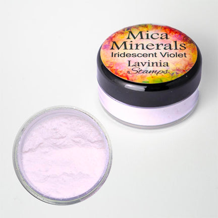 Mica Minerals, Iridescent Violet by Lavinia Stamps