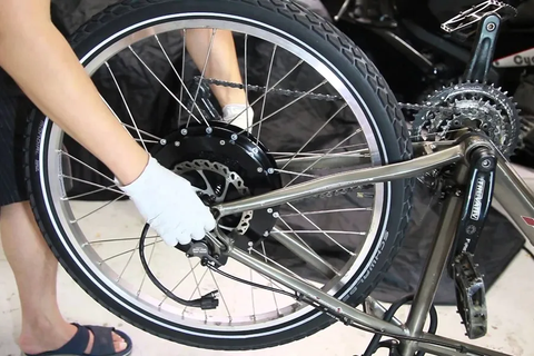 Tips on fitting your own electric bike conversion kit