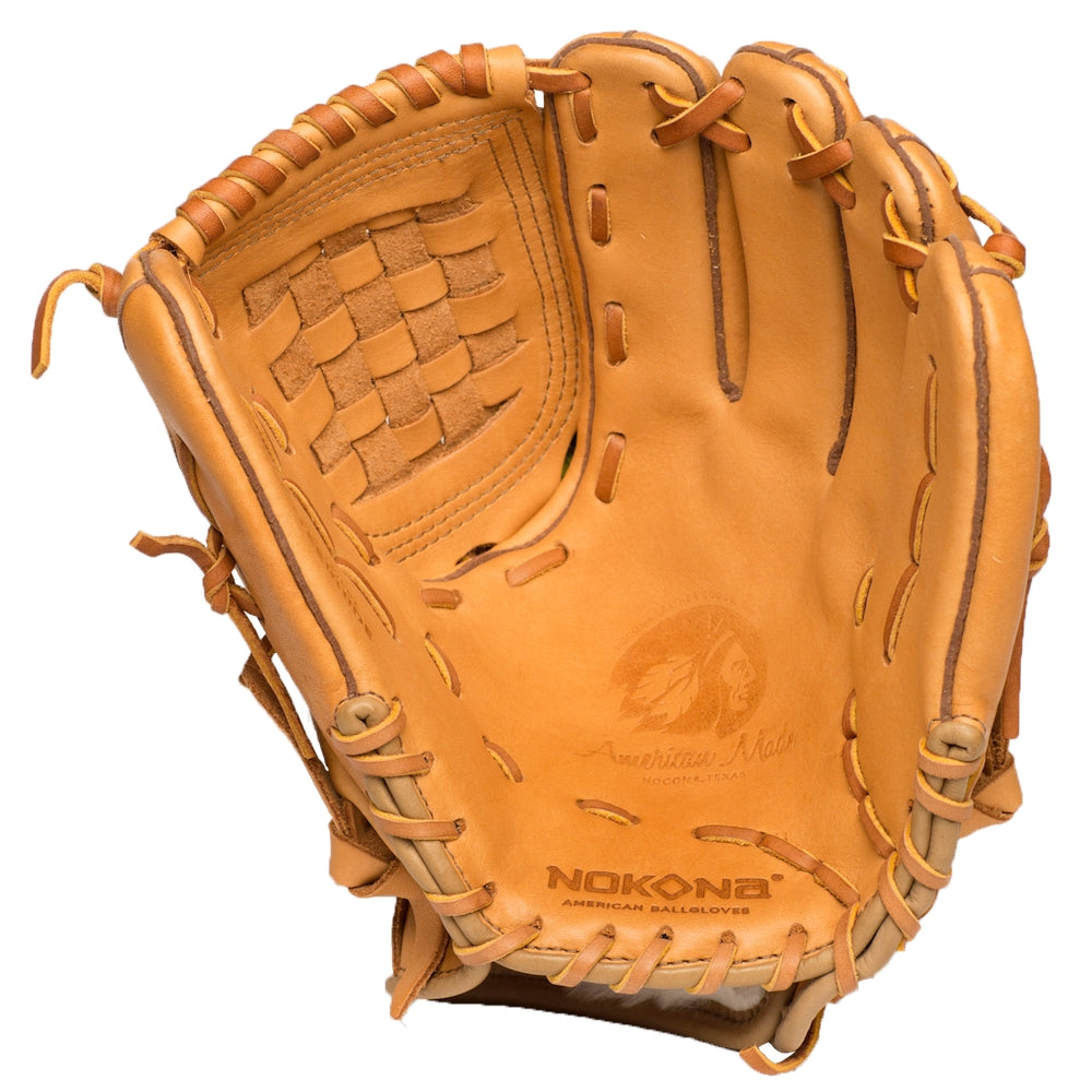 Nokona SuperSoft XFT-1200-TN 12 inch Baseball Pitchers Glove